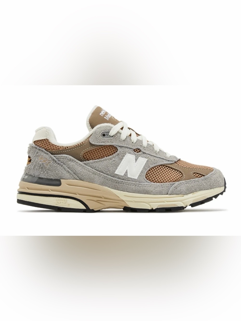 New Balance 993 Teddy Santis Made In USA Shadow Grey Driftwood Sneakers sz 8